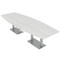 Skutchi Designs 45 in W, 144 in L, 29 in H, Engineered Wood Top, White HAR-BOT-46x143-DOU-WHCYPRESS - alternate 1
